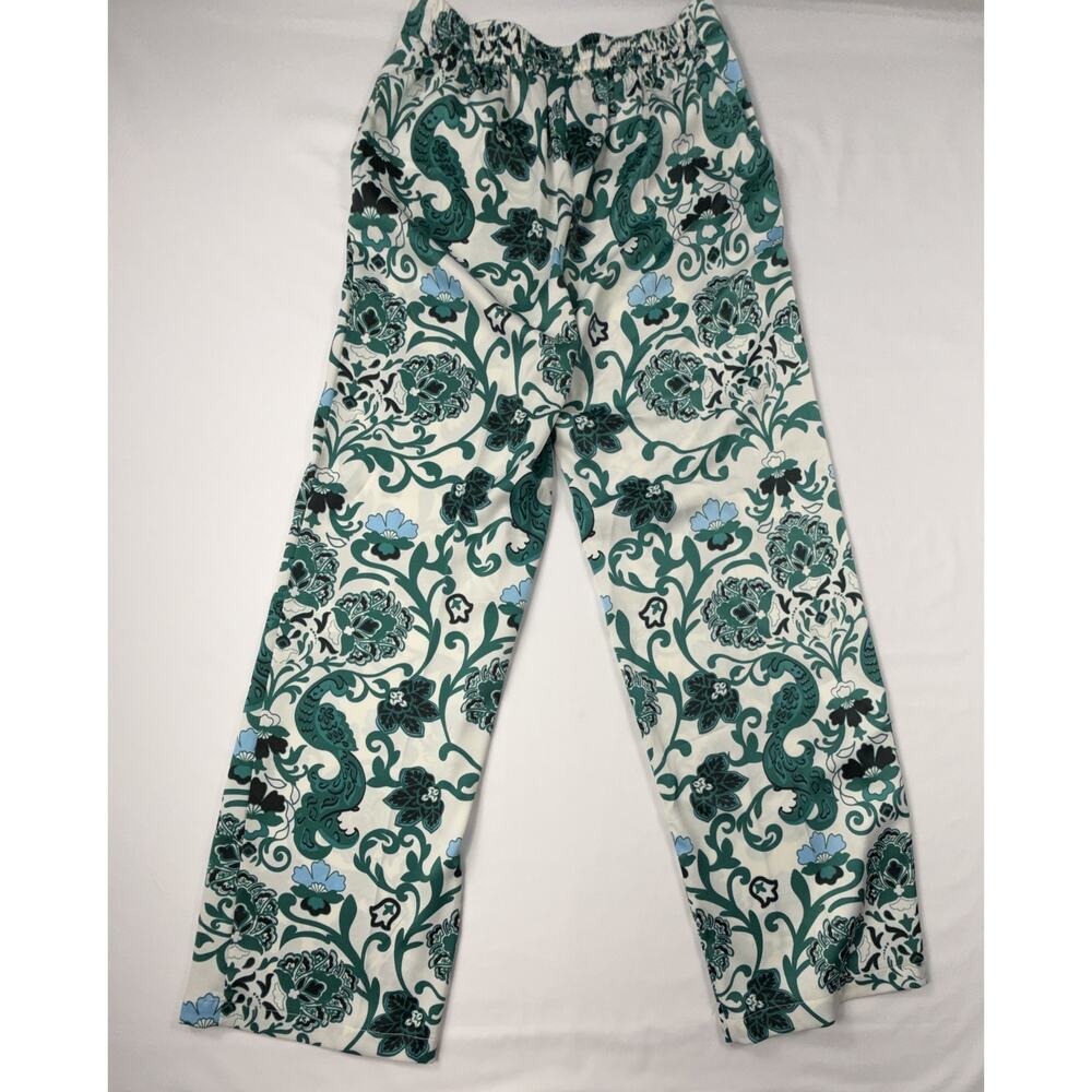 Rachel Zoe Women Notch Lapel Printed Satin Blazer and pants suit set Sz XS - Picture 7 of 16